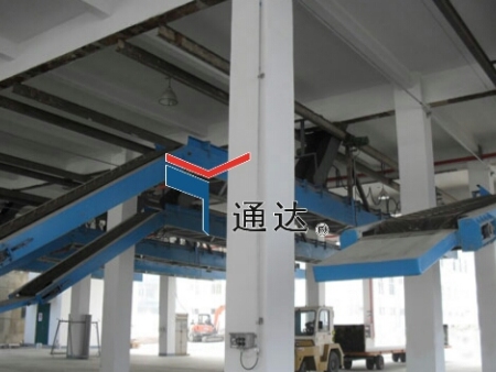 中儲(chǔ)糧鎮(zhèn)江糧油有限公司散料散粕裝車系統(tǒng)——裝車皮帶機(jī)